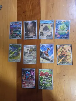 Pokemon TCG 10 Card Full Art Lot! Gloom, Tangela, All Cards Are NM. - Image 1