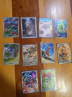 Pokemon TCG 10 Card Full Art Lot! Gloom, Tangela, All Cards Are NM. - Image 2