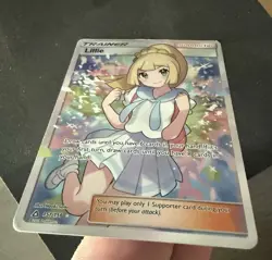 Lillie 151/156 Holo Full Art Ultra Prism Pokemon Card - Image 2