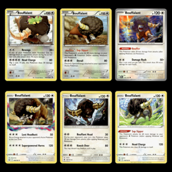 Bouffalant 107.0 Black White Legendary Treasures Pokemon Cards Collection - Image 1