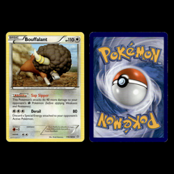 Bouffalant 107.0 Black White Legendary Treasures Pokemon Cards Collection - Image 4