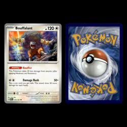 Bouffalant 107.0 Black White Legendary Treasures Pokemon Cards Collection - Image 5