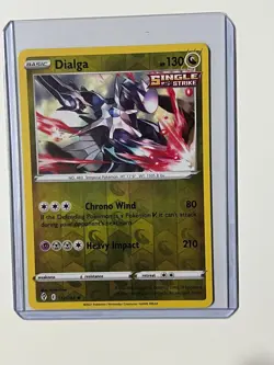 Dialga 112/203 - Evolving Skies - Holo Rare Pokemon Card 2021 - Image 1