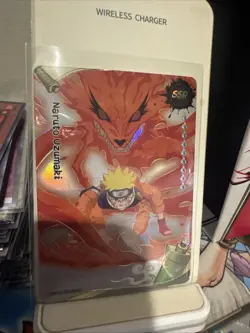 Naruto Uzumaki NRSA01-SSR-019L3 English Naruto Kayou Card Heavens Scroll NM - Image 1