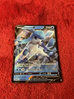Glaceon V SWSH196 SWSH: Sword & Shield Promo Cards Holo Near Mint - Image 5