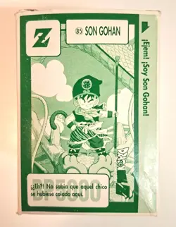 Dragon Ball Z Carddass Hondan Part 3 White Box Complete Card Spanish Rare Bandai - Image 1
