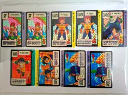 Dragon Ball Z Carddass Hondan Part 3 White Box Complete Card Spanish Rare Bandai - Image 3