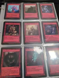 Divorced Dads TCG Binder of Cards Plus Starter Deck Personal Collection Lot - Image 5
