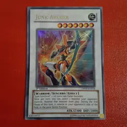 Yugioh Junk Archer DP09-EN016 1st Edition - Image 1