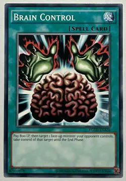 Brain Control YGLD-ENA26 (NM) Unlimited Common 2020 Yu-Gi-Oh! TCG - Image 1