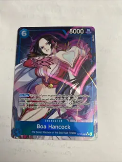 ONE Piece Card Boa Hancock OP07-051 SR Alt Art -500 Years in the Future Holo - Image 1