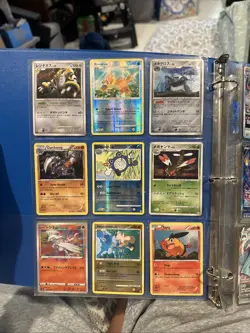 Huge Pokemon Binder Collection Lot of 130+ Cards Vintage Holos WOTC Mid Era - Image 2