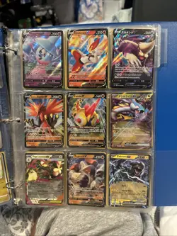 Huge Pokemon Binder Collection Lot of 130+ Cards Vintage Holos WOTC Mid Era - Image 5