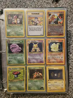 Huge Pokemon Binder Collection Lot of 252 Cards Vintage Holos WOTC VMAX/V - Image 3