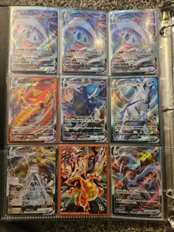 Huge Pokemon Binder Collection Lot of 252 Cards Vintage Holos WOTC VMAX/V - Image 4