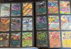 Pokemon Binder Job Lot 300+ Cards EX V VMAX Vintage Holos JP Full Art Rare - Image 5