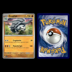 Donphan Phanpy 49.0 Scarlet Violet Series Paldean Fates Pokemon Cards Set - Image 3