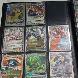 Pokemon TCG 36-Card Holo Full Art Binder Lot: Charizard, Urshifu VMAX + - Image 2
