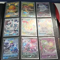 Pokemon TCG 36-Card Holo Full Art Binder Lot: Charizard, Urshifu VMAX + - Image 3