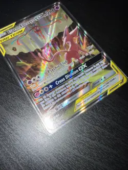 Pokemon Espeon & Deoxys GX SM240 Full Art Promo Black Star Card MINT PSA10!U - Image 2