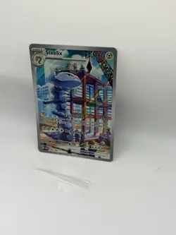 Pokemon Steelix 208/182 Paradox Rift Illustration Rare Full Art Card - Image 2