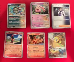 🍀Pokemon TCG Paradox Rift Mixed Card Lot Joltik, Chi-Yu, Charcadet English🍀 - Image 1