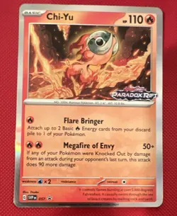 🍀Pokemon TCG Paradox Rift Mixed Card Lot Joltik, Chi-Yu, Charcadet English🍀 - Image 3