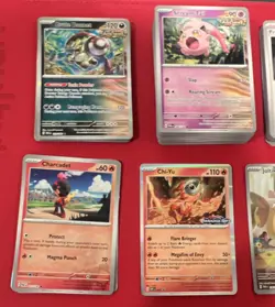 🍀Pokemon TCG Paradox Rift Mixed Card Lot Joltik, Chi-Yu, Charcadet English🍀 - Image 4