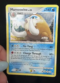 Pokemon Card Trading Card Game Awakened Legends No. 9/146 Mamutel Holo - Image 1