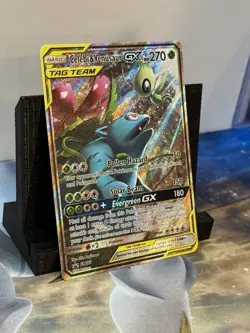 Celebi & Venusaur GX SM167 Tag Team Black Star Promo NM Pokemon Card - Image 3