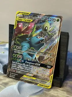 Celebi & Venusaur GX SM167 Tag Team Black Star Promo NM Pokemon Card - Image 4
