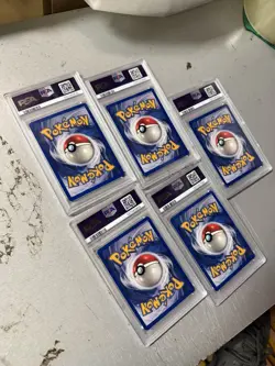 5 Pokemon Cards PSA - Image 2