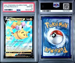 2021 POKEMON CELEBRATIONS #006 FLYING PIKACHU V PSA 10 - Image 2