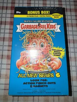 Garbage Pail Kids GPK ALL-NEW Series 6 Bonus Box 2007 10+1 Packs Sealed Topps - Image 1