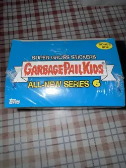 Garbage Pail Kids GPK ALL-NEW Series 6 Bonus Box 2007 10+1 Packs Sealed Topps - Image 4
