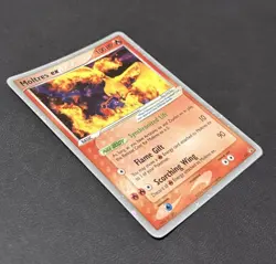 Pokemon Moltres ex 031 Black Star Promo Nintendo - Holo Rare - 2005 - LP+ Swirl - Image 4