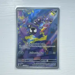 Pokemon Gastly 177/162 SV05 Temporal Forces Illustration Rare Holo English 2024 - Image 1