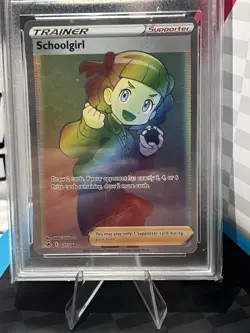 Schoolgirl 277/264 Rainbow Rare RKT Gem Mint 10 – Fusion Strike Pokemon TCG Slab - Image 3