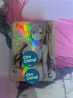 WAIFU Love Diary SSR 28 Asuna Rare card. Goddess Story Sexy Anime Girl - Image 1