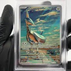 PSA 9 Pokemon Card Skarmory 209/191 SSP Surging Sparks 2024 English Karte [9] - Image 3