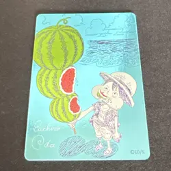 One Piece Luffy Natsukomi Oda promo Card Japan Limited Signed metakira 2026 - Image 1