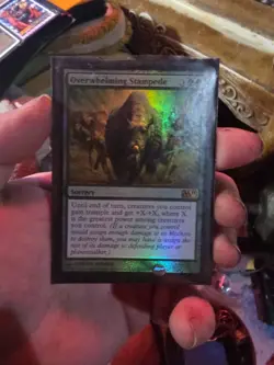 Overwhelming Stampede Core Set 2011 (M11) Foil - Image 1
