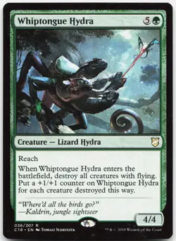 Whiptongue Hydra 36 Rare Commander 2018 Magic: The Gathering Near Mint - Image 1