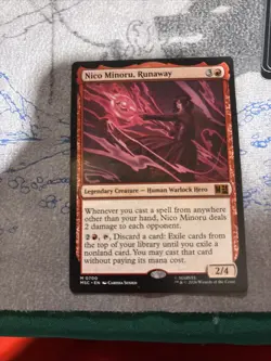 x1 Nico Minoru, Runaway M MTG Commander: Marvel Super Heroes M/NM - Image 1