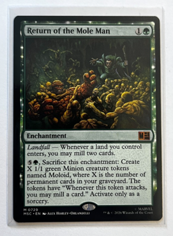 MTG – Marvel Super Heroes – Return of the Mole Man - Mythic 0729 - Image 1