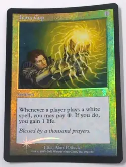 MTG Ivory Cup Foil Seventh (7th) Ed 302/350 Foil Mint Unplayed Magic - Image 1