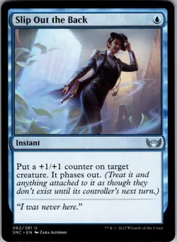Slip Out the Back 62 Streets of New Capenna Uncommon Magic: The Gathering NM/M - Image 1