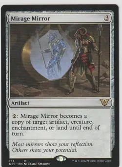 Mirage Mirror 154 Rare Commander: Kamigawa: Neon Dynasty Magic: The Gathering NM - Image 1
