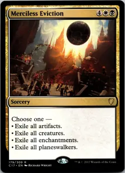 Merciless Eviction 179 Rare Commander 2017 MTG Near Mint - Image 1