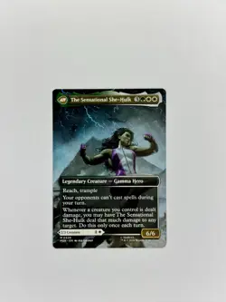 MTG Marvel Super Heroes English Jennifer Walters Borderless 0328 Non Foil NM - Image 2